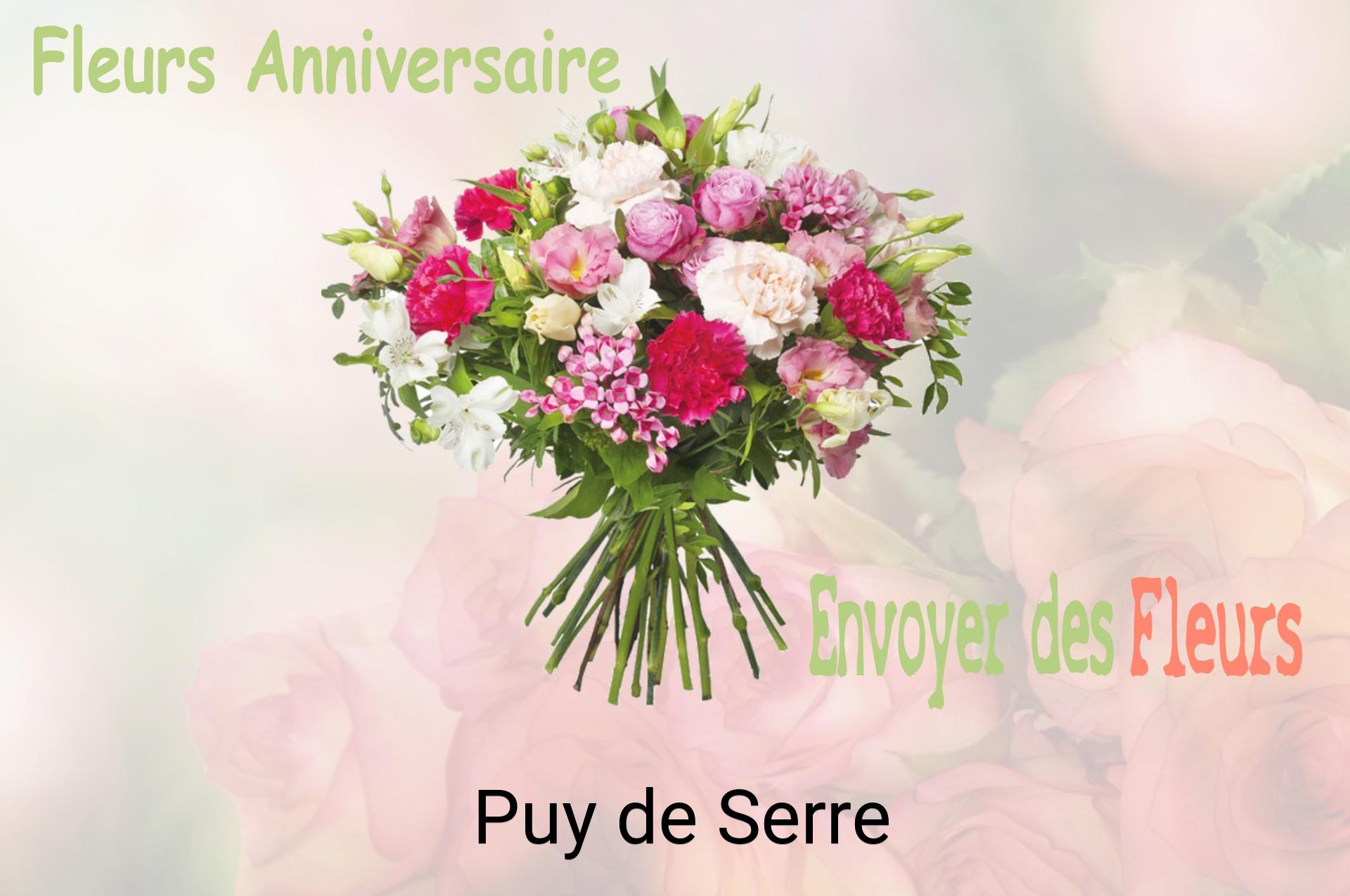 Bouquet de fleurs d’anniversaire livré à Puy-de-Serre